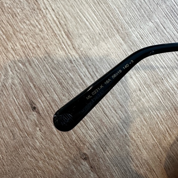 MONCLER SILVER/SMOKE ROUND UNISEX SUNGLASSES ML 0231-K - Picture 5 of 6